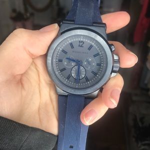 Dark Blue Men’s Michael Khors Watch